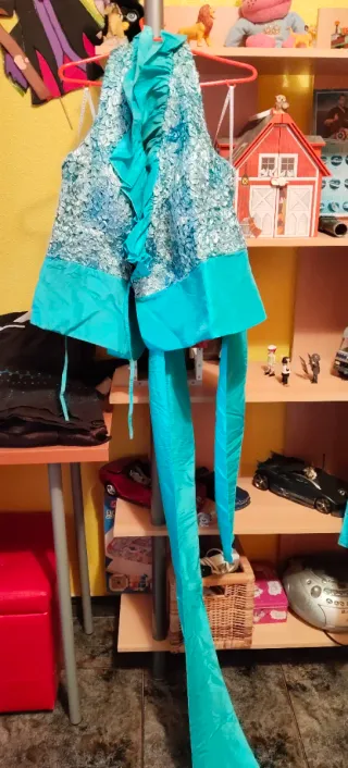 Vestido ceremonia Turquesa