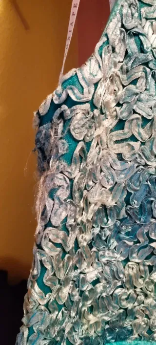 Vestido ceremonia Turquesa