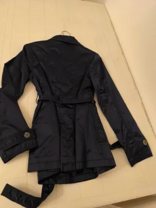 Giacca leggera bambina blu