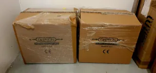 Altavoces Diapason Adamantes V + soportes de pie