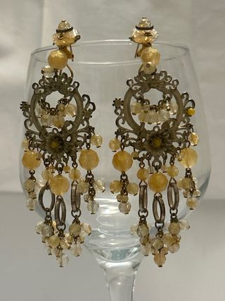 Pendientes largos . DUBLOS