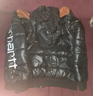 Cazadora Carhartt Negra y Marrón Talla M