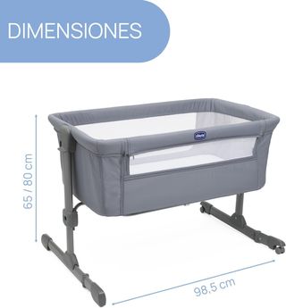 Culla Next2Me Essential Chicco per Neonati, Culla a Letto