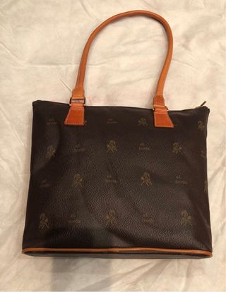 Bolso de hombro El Trote Negro y Marrón