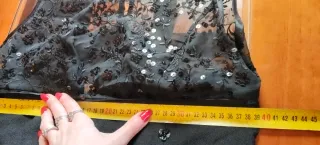 Vestido de cóctel negro