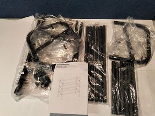 Zapatero Extensible 3 Niveles Negro SONGMICS LMR039B01