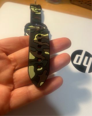 Reloj Analógico Camuflaje Verde