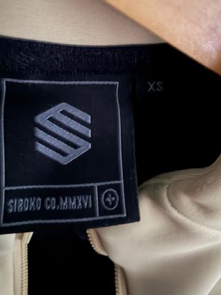 Chaqueta ciclismo invierno beige Siroco