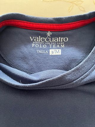 Camiseta VALECUATRO Azul