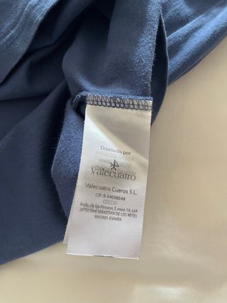 Camiseta VALECUATRO Azul