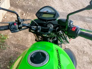 Kawasaki ER6N ABS Verde y Negra