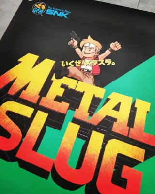Lona METAL SLUG + colgador