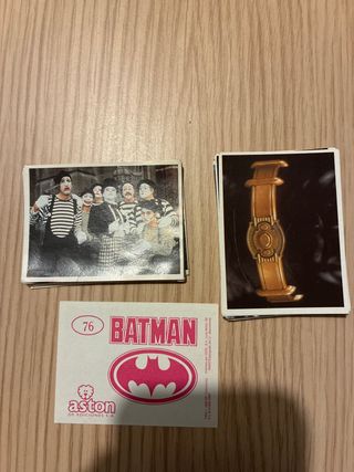 Cromos de Batman Aston (Lote) Mas de 250 cromos