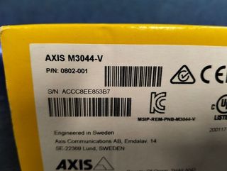 Cámara IP 1MP Axis M3044-V Mini Dome 720p PoE