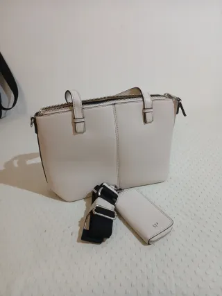 Bolso Parfois beige nuevo