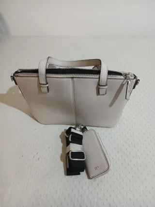 Bolso Parfois beige nuevo