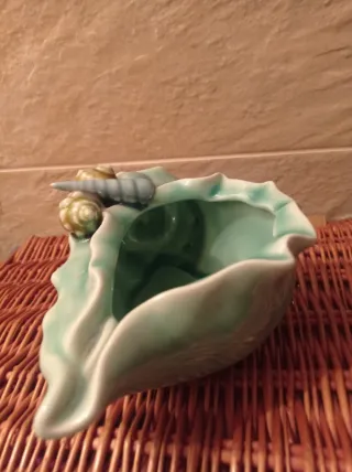Portatutto a tema marino in ceramica