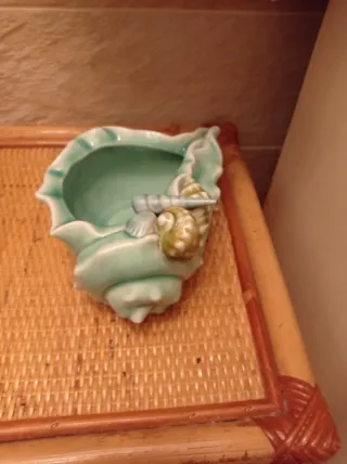 Portatutto a tema marino in ceramica