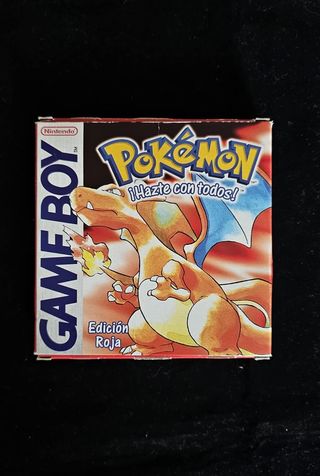 Pokemon Edicion Roja Game Boy Cartuccia