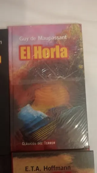 Libros terror. De 3 a 10 euros. Clásicos del terro