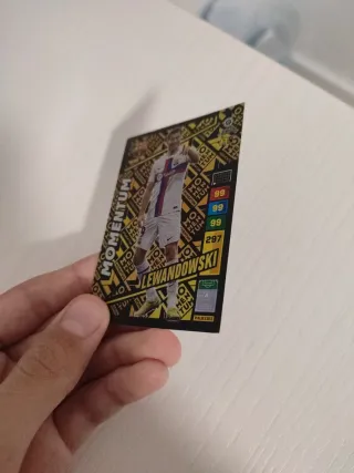 Carta de fútbol Lewandowski Momentum