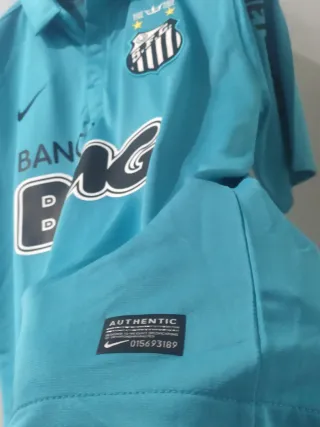 Camiseta Fútbol Retro Santos Fc. Talla L