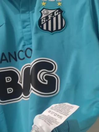 Camiseta Fútbol Retro Santos Fc. Talla L