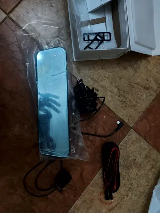 Espejo retrovisor universal para coche con camara