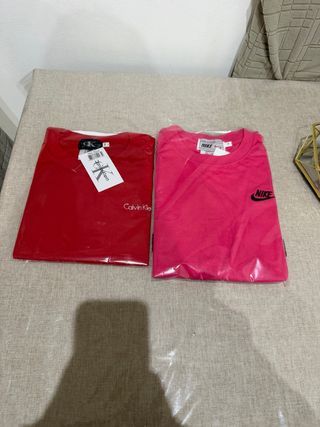 Lote 2 camisetas nuevas