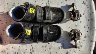 Zapatillas Mavic Rush MTB Talla 42 2/3 y pedales