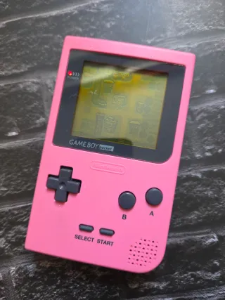 Consola Nintendo GameBoy Pocket Rosa