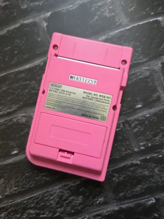 Consola Nintendo GameBoy Pocket Rosa