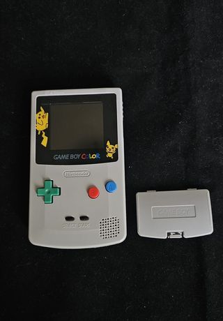 Game Boy Color Grigio IPS LCD Pokemon
