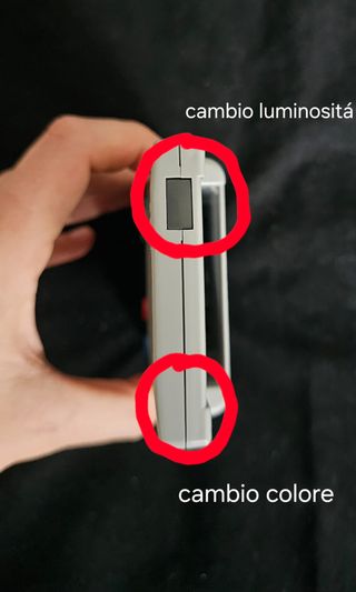 Game Boy Color Grigio IPS LCD Pokemon