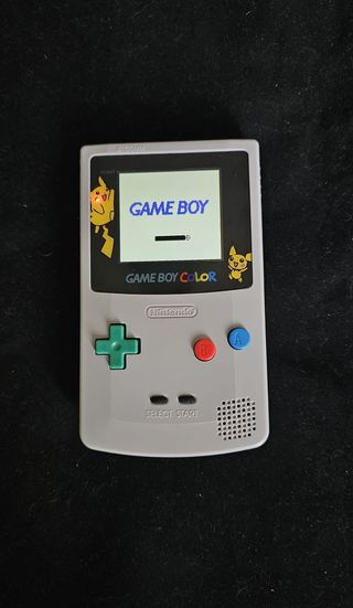 Game Boy Color Grigio IPS LCD Pokemon
