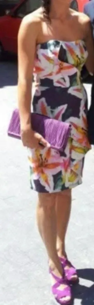 Vestido Karen Millen Talla 36 Estampado Floral