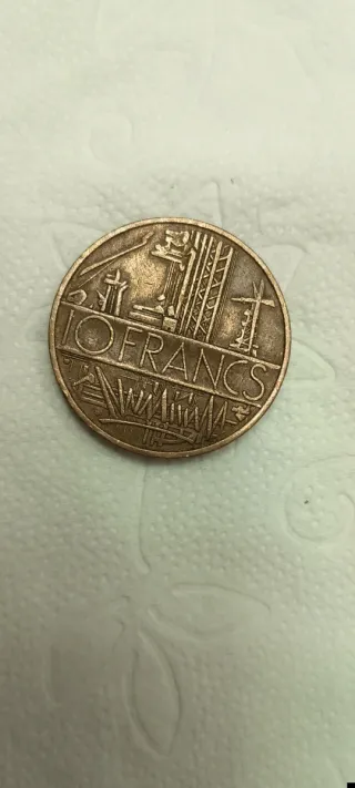 MONEDA 10 FRANCS - FRANCIA 1976