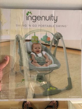 Ingenuity Columpio Portátil Swing 'n Go
