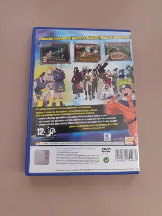 Pack 4 Videojuegos Naruto PS2