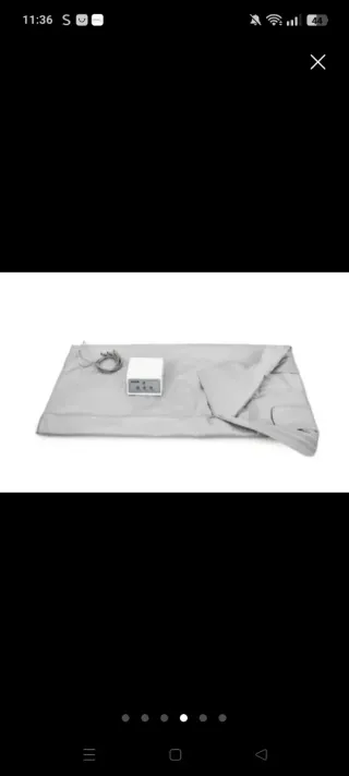 Manta Sauna Infrarrojos VEVOR 660W