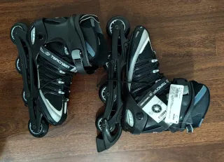 Patines en línea negros