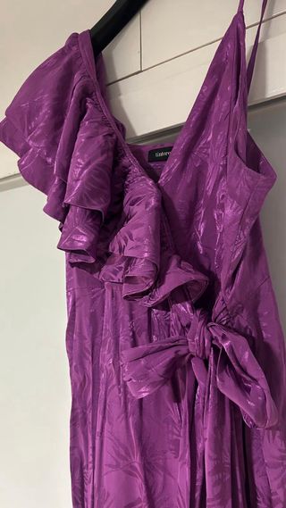 Vestido fiesta Tintoretto morado