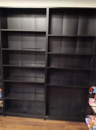 Estanterías Billy Ikea Negras