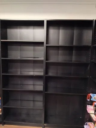 Estanterías Billy Ikea Negras