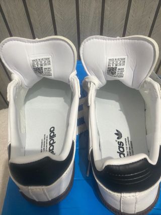 Adidas Samba Blancas y Negras