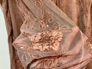 Casacca pizzo modello India colore marrone/