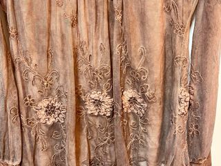 Casacca pizzo modello India colore marrone/