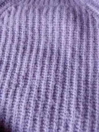 Jersey lila Mango talla XS