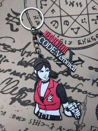 Llavero Claire Resident Evil Code Veronica