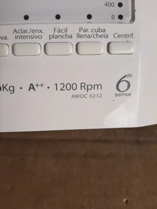 Placa electrónica lavadora Whirlpool AWOC 6212